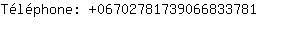 Tlphone: 0670278173906683....