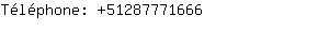 Tlphone: 5128777....