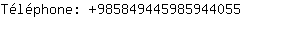 Tlphone: 98584944598594....