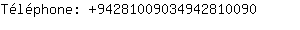 Tlphone: 9428100903494281....