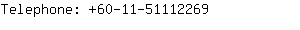 Telephone: 60-11-5111....