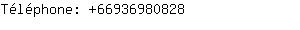 Téléphone: 6693698....