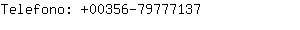 Telefono: 00356-7977....