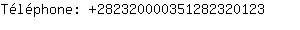 Tlphone: 28232000035128232....