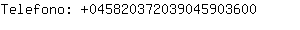 Telefono: 04582037203904590....
