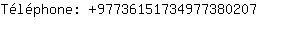 Tlphone: 9773615173497738....