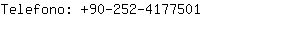 Telefono: 90-252-417....