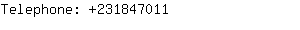 Telephone: 33-2-31 84 7....