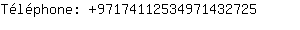 Tlphone: 9717411253497143....