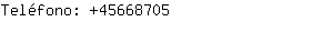 Teléfono: 4566....