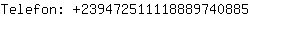 Telefon: 23947251111888974....