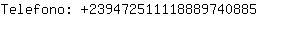Telefono: 23947251111888974....