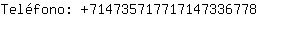 Telfono: 71473571771714733....