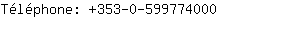 Tlphone: 353-0-59977....