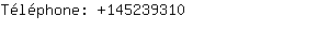 Téléphone: 14523....