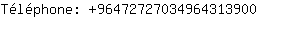 Tlphone: 9647272703496431....