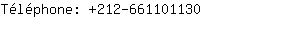 Tlphone: 212-66110....