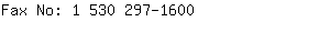 Fax No: 1 530 297-....