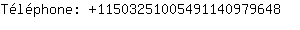 Tlphone: 1150325100549114097....