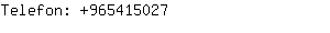 Telefon: 96541....