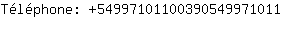 Tlphone: 5499710110039054997....
