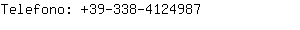 Telefono: 39-338-412....