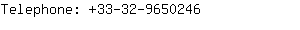 Telephone: 33-32-965....