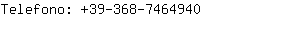 Telefono: 39-368-746....