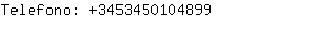 Telefono: 345345010....
