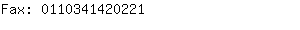 Fax: 011034142....