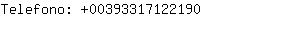 Telefono: 0039331712....