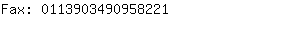 Fax: 011390349095....