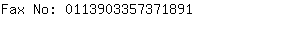 Fax No: 011390335737....