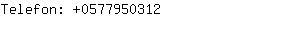 Telefon: 057795....