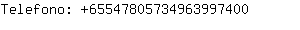 Telefono: 6554780573496399....