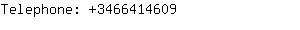 Telephone: 346641....