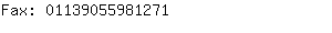 Fax: 0113905598....