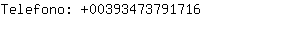 Telefono: 0039347379....