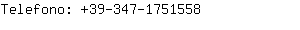 Telefono: 39-347-175....