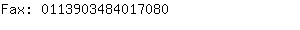 Fax: 011390348401....