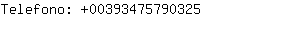 Telefono: 0039347579....