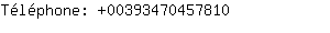 Tlphone: 0039347045....