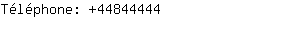 Téléphone: 4484....