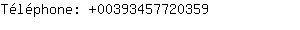 Tlphone: 0039345772....