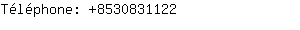 Téléphone: 853083....