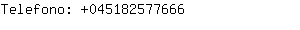 Telefono: 04518257....