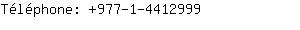 Tlphone: 977-1-441....