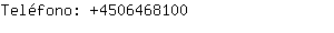 Teléfono: 450646....