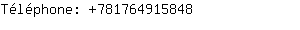 Téléphone: 78176491....