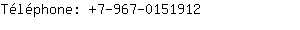 Tlphone: 7-967-015....